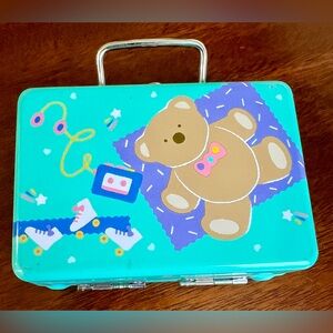 Sanrio Collectible Metal Box Very Rare 1980s EUC Adorable